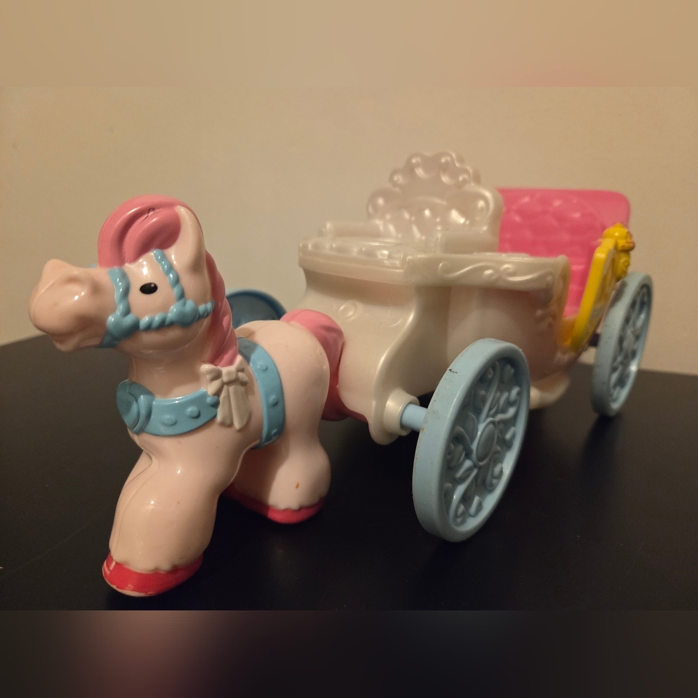 Little People Disney Prince & Princess Talkers With Coach / Carriage Ride - Picture 14 of 17